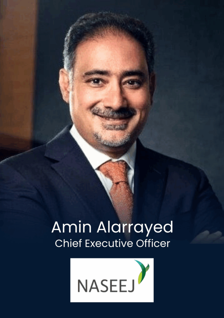 Amin Alarrayed, CEO at NASEEJ
