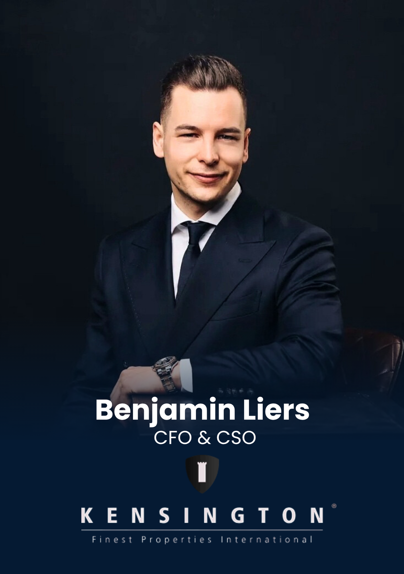 Benjamin Liers, CFO & CSO, Kensington International is speaking at Middle East's largest real estate tech event.