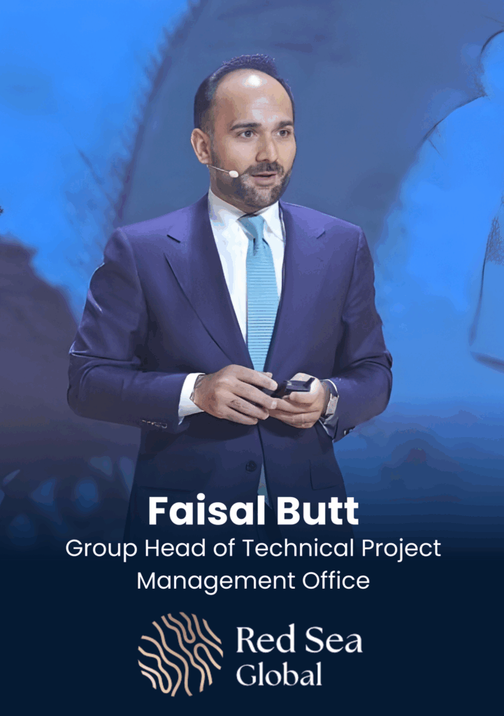 Faisal Butt, Group Head of Technical Project Management at Red Sea Global