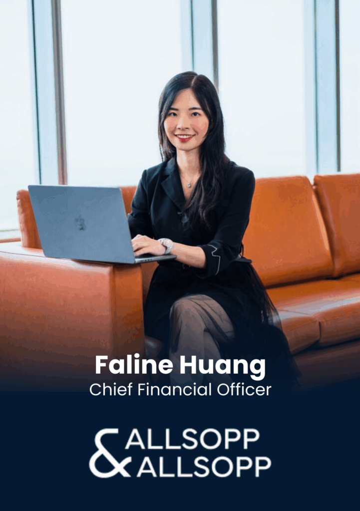 Faline Huang, CFO at Allsopp & Allsopp
