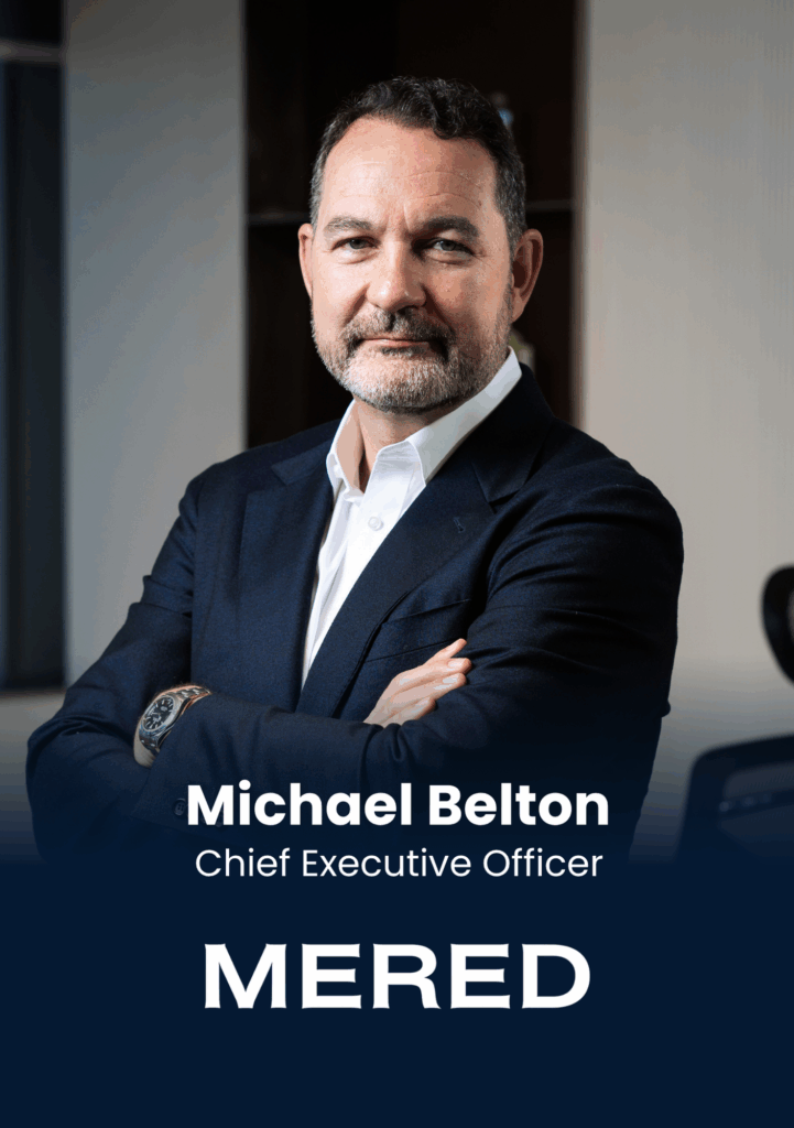 Michael Belton, CEO, MERED is speaking at Middle East's largest real estate tech event.