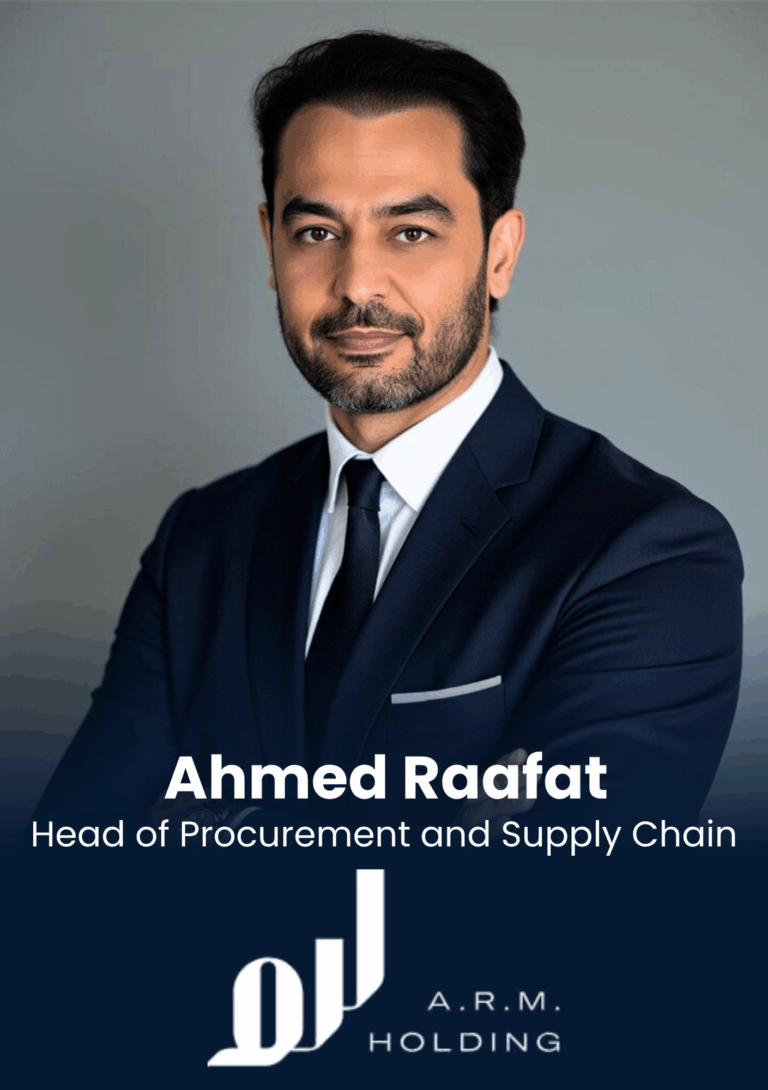 Ahmed Raafat, Head of Procurement and Supply Chain, A.R.M Holding is speaking at Middle East's largest real estate tech event.