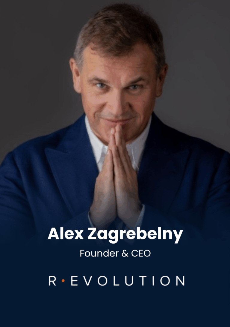 Alex Zagrebelny, Founder & CEO, R. Evolution Developers is speaking at Middle East's largest real estate tech event.