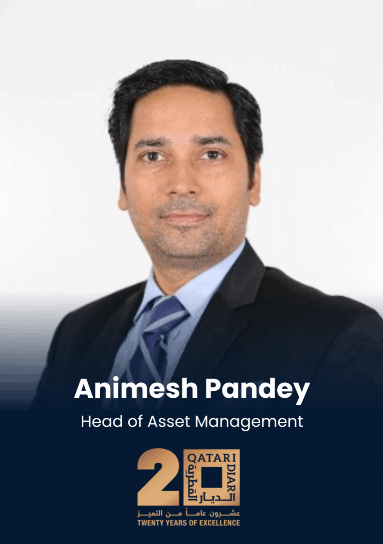 Animesh Pandey, Head of Asset Management, Qatari Diar is speaking at Middle East's largest real estate tech event.