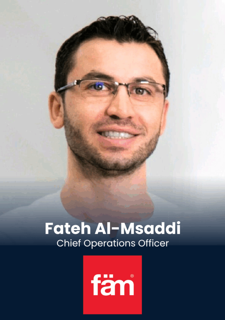 Fateh Al-Msaddi, COO, Fäm Properties Dubai is speaking at Middle East's largest real estate tech event.