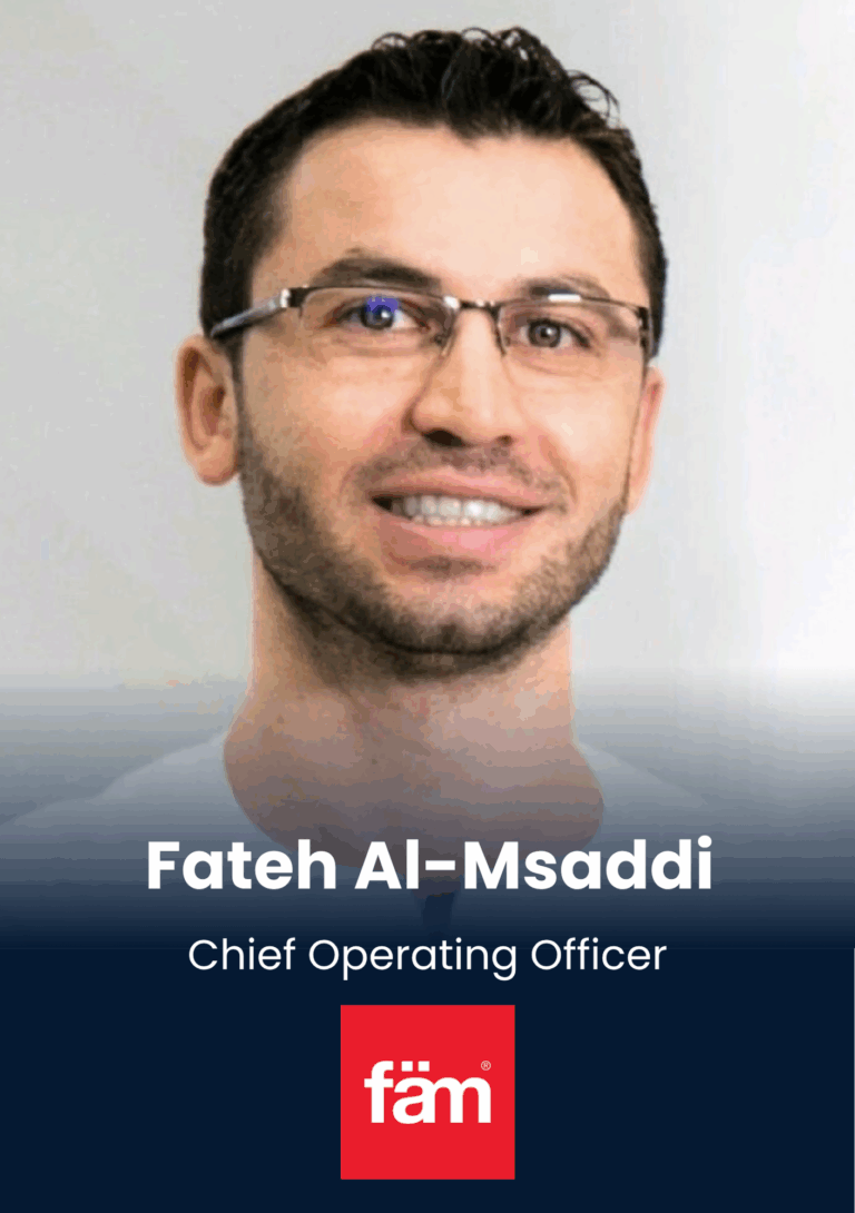 Fateh Al-Msaddi COO Fam