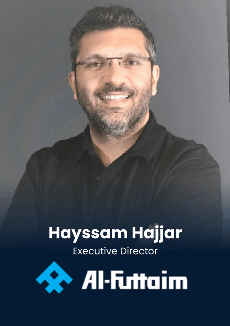 Hayssam Hajjar, Executive Director, Al-Futtaim is speaking at Middle East's largest real estate tech event.