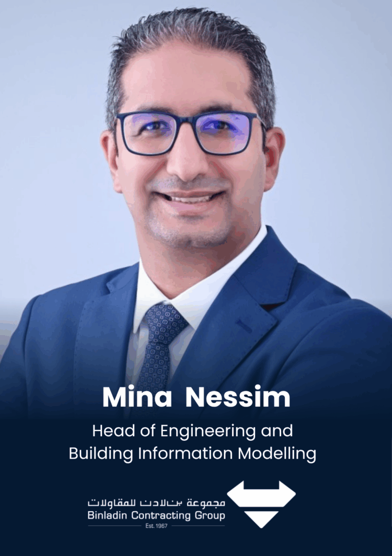 Mina Nessim, Head of Engineering and Building Information Modelling, Binladin Contracting Group is speaking at Middle East's largest real estate tech event.