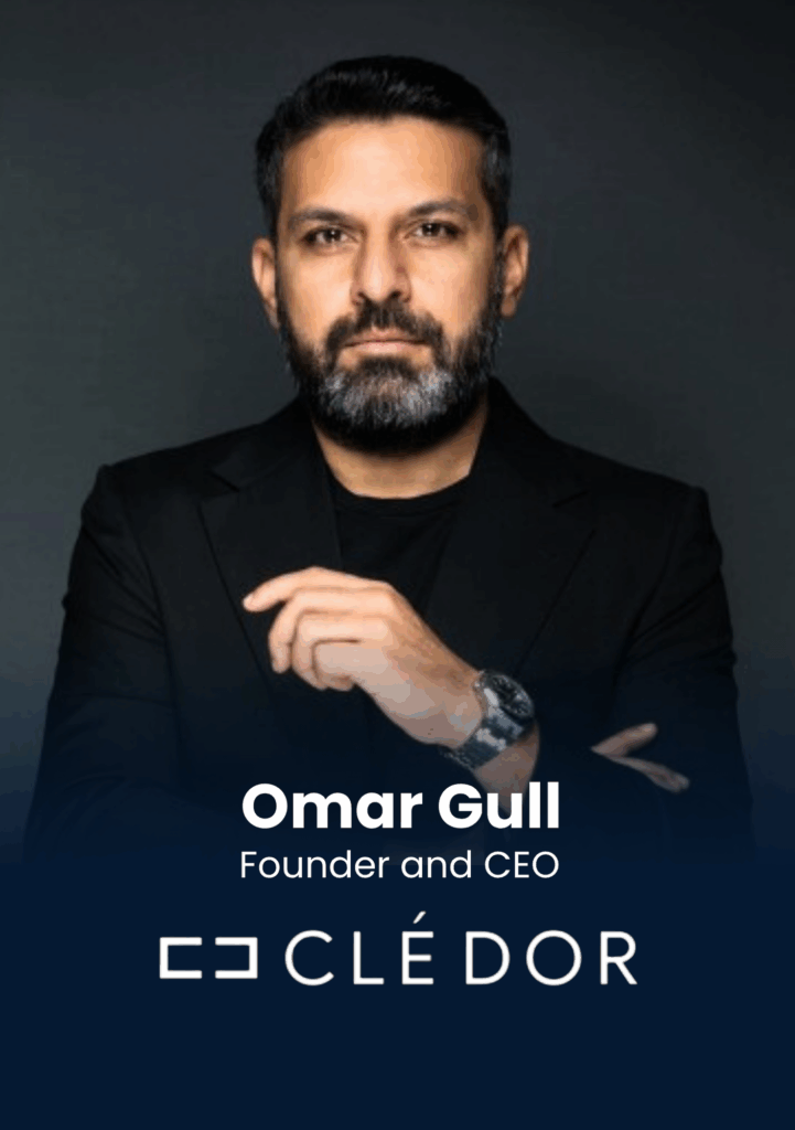 Omar Gull, Founder and CEO, Cledor