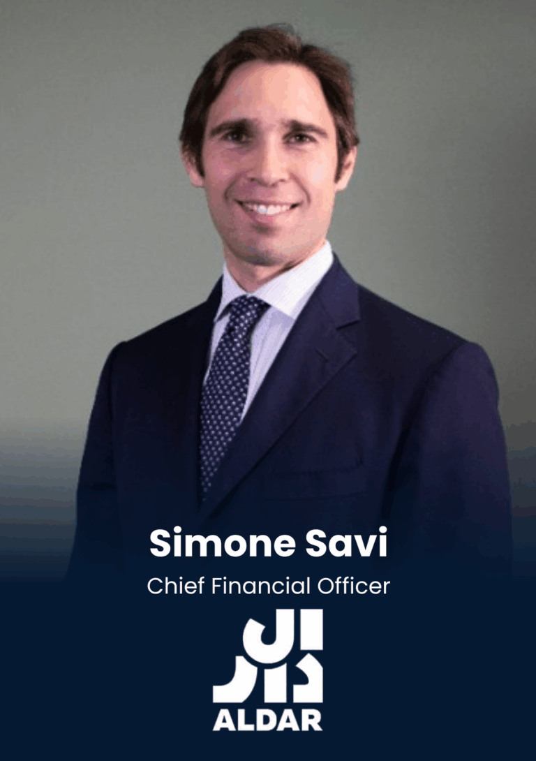 Simone Savi, CFO, Aldar Estates