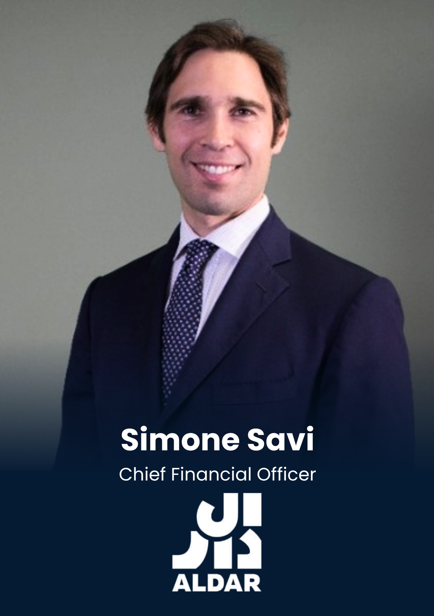 Simone Savi, CFO, Aldar Estates