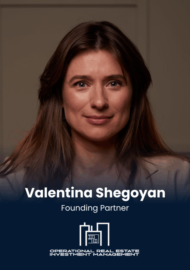 Valentina Shegoyan, Founding Partner, OPREIM is speaking at Middle East's largest real estate tech event.