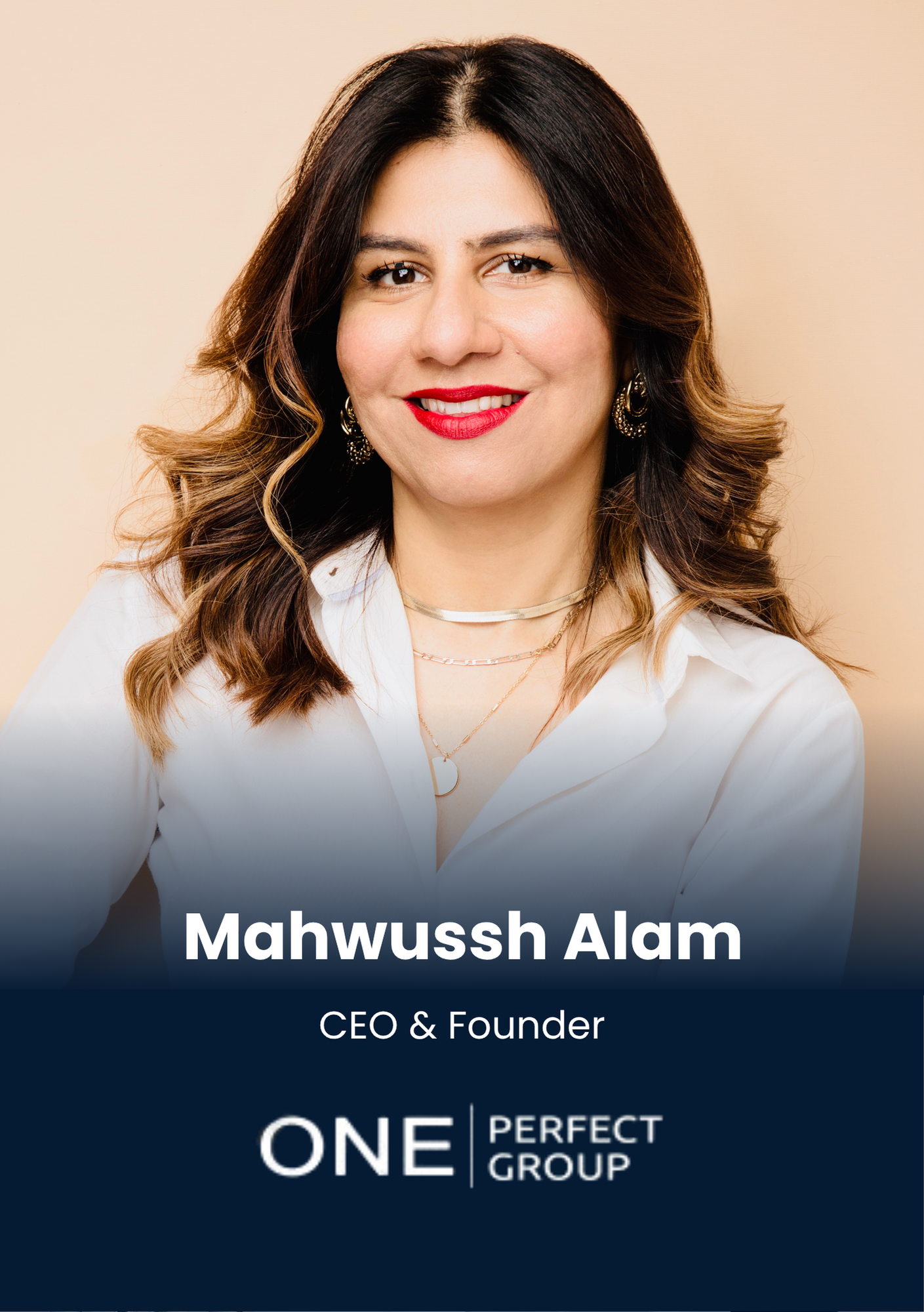 Mahwussh Alam, CEO & Founder, One Perfect Group is speaking at Middle East's largest real estate tech event.