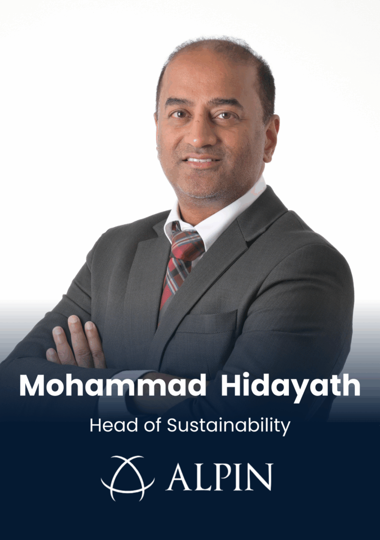 Mohammad Hidayath, Head of Sustainability, Alpin Limited is speaking at Middle East's largest real estate tech event.