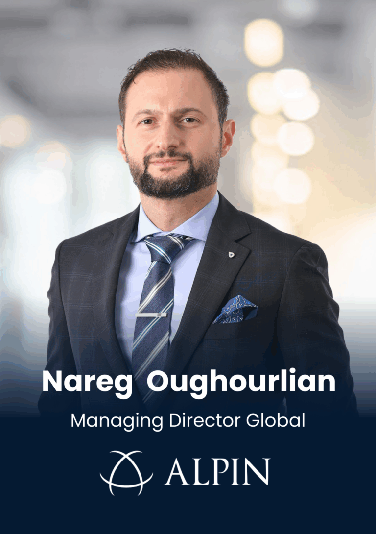 Nareg Oughourlian, Managing Director Global, Alpin Limited is speaking at Middle East's largest real estate tech event.