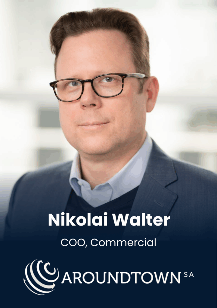 Nikolai Walter, COO, Commercial, AroundTown is speaking at Middle East's largest real estate tech event.