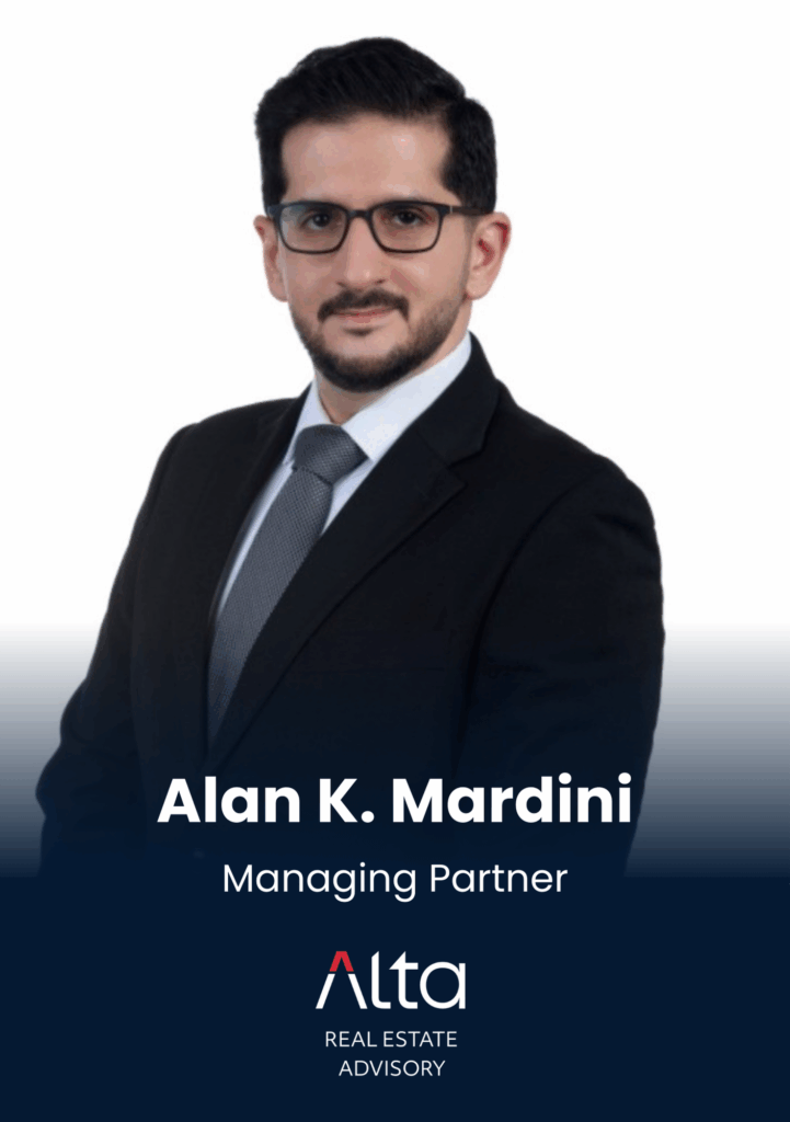 Alan K. Mardini, Managing Partner, Alta Real Estate Advisory is speaking at Middle East's largest real estate tech event.