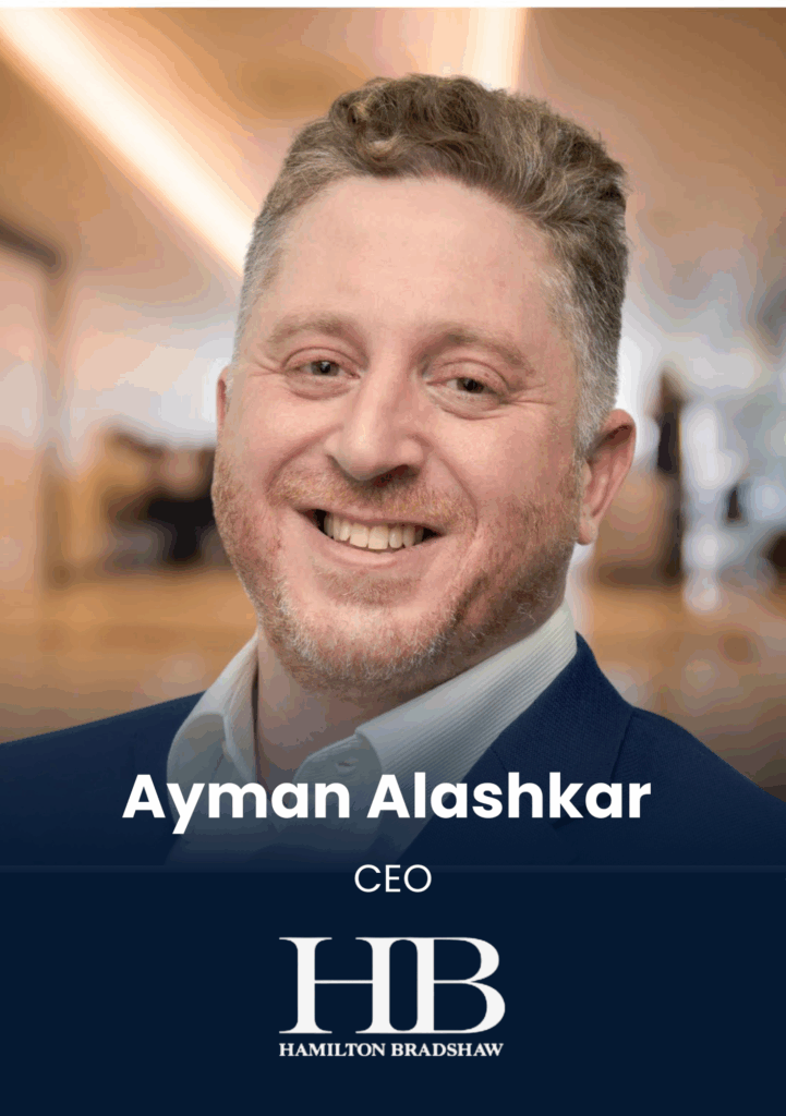 Ayman Alashkar, CEO, Hamilton Bradshow MENA is speaking at Middle East's largest real estate tech event.