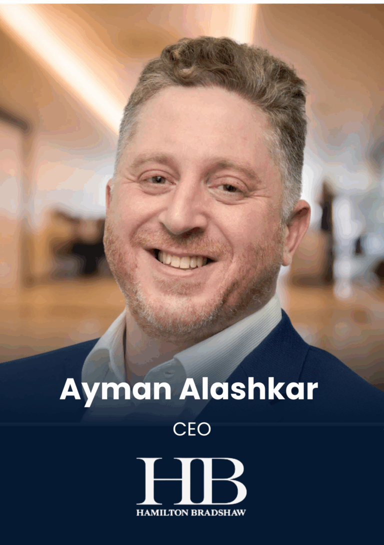 Ayman Alashkar, CEO, Hamilton Bradshow MENA is speaking at Middle East's largest real estate tech event.