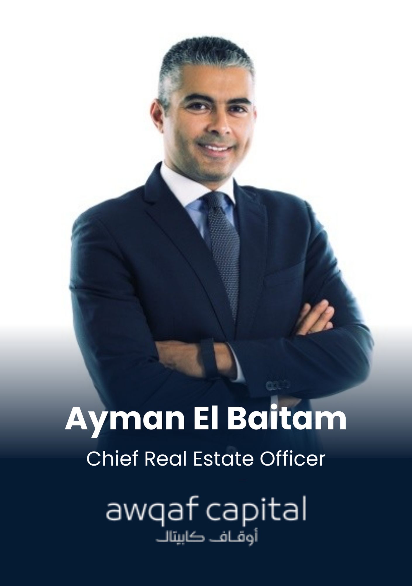 Ayman El Baitam, Chief Real Estate Officer, Awqaf Capital is speaking at Middle East's largest real estate tech event.