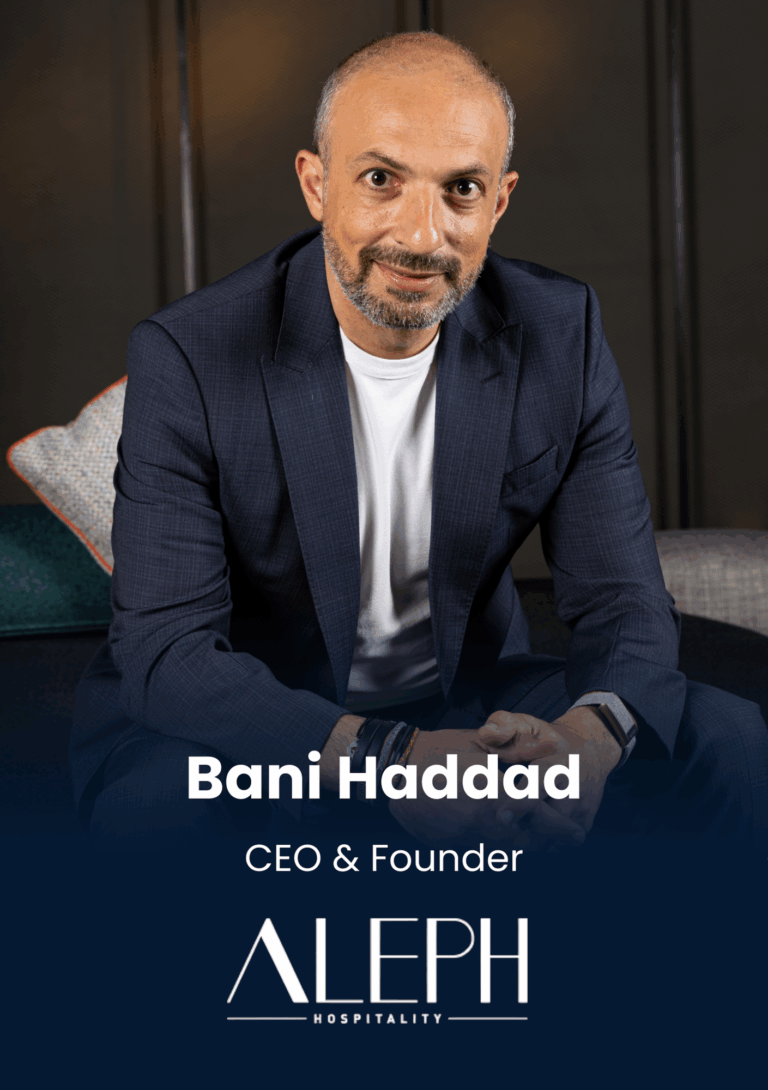 Bani Haddad, CEO & Founder, Aleph Hospitality is speaking at Middle East's largest real estate tech event.