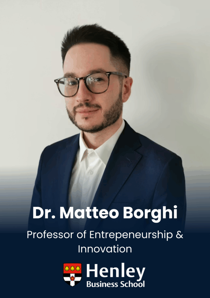 Dr. Matteo Borghi, Professor of Entrepeneurship & Innovation, Henley Business School is speaking at Middle East's largest real estate tech event.