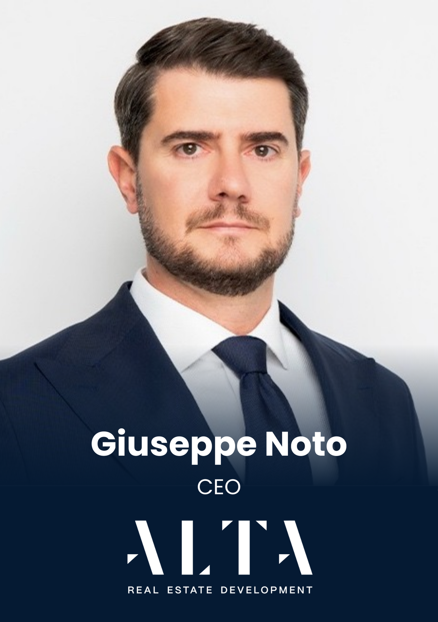 Giuseppe Noto, CEO, ALTA Real Estate Development is speaking at Middle East's largest real estate tech event.