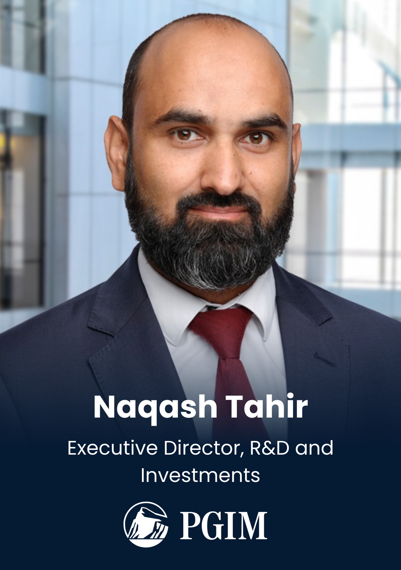 Naqash Tahir, Executive Director, R&D and Investments, PGIM, RealAssetX is speaking at Middle East's largest real estate tech event.