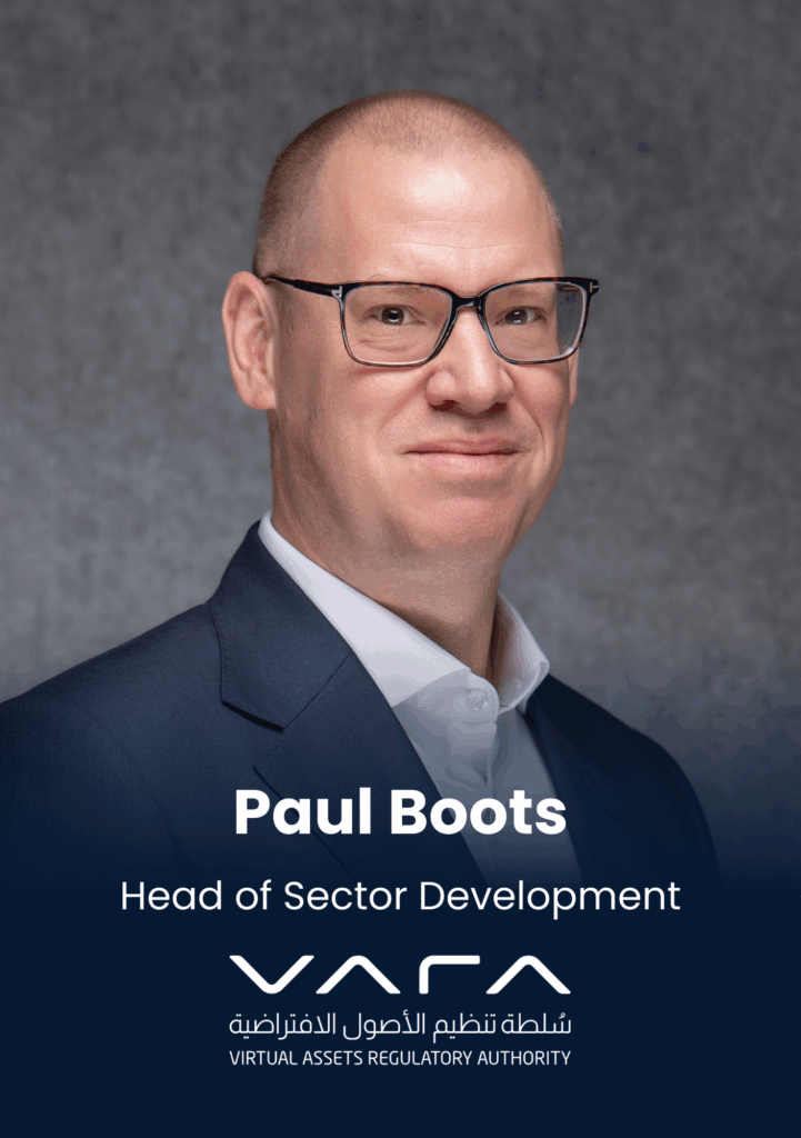 Paul Boots, Head of Sector Development, VARA is speaking at Middle East's largest real estate tech event.
