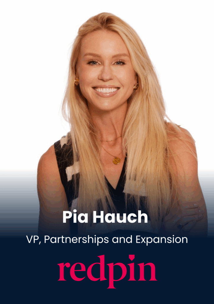 Pia Hauch, VP, Partnerships and Expansion, Redpin is speaking at Middle East's largest real estate tech event.