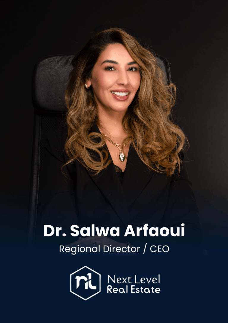 Dr. Salwa Arfaoui, Regional Director / CEO, Next Level Real Estate / Women of Vision is speaking at Middle East's largest real estate tech event.