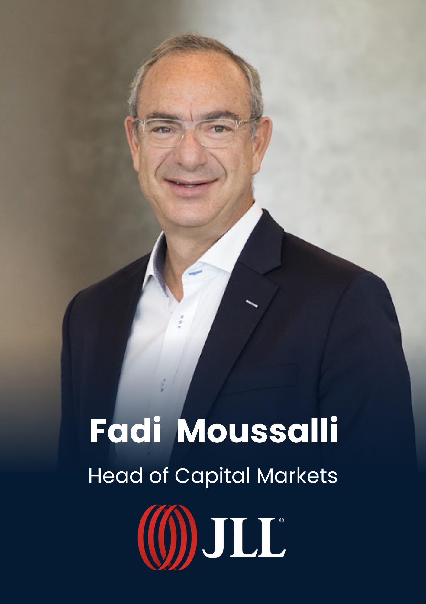 Fadi Moussalli, Head of Capital Markets, JLL