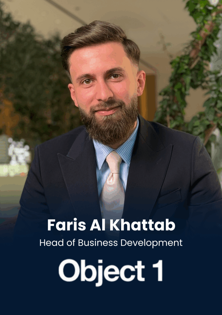 Faris Al Khattab, Head of Business Development, Object1 is speaking at Middle East's largest real estate tech event.