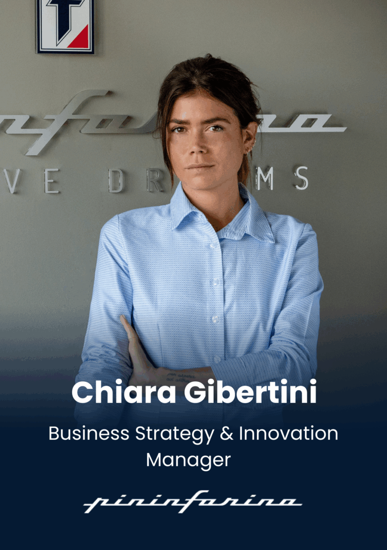 Chiara Gibertini, Business Strategy & Innovation Manager , Pininfarina