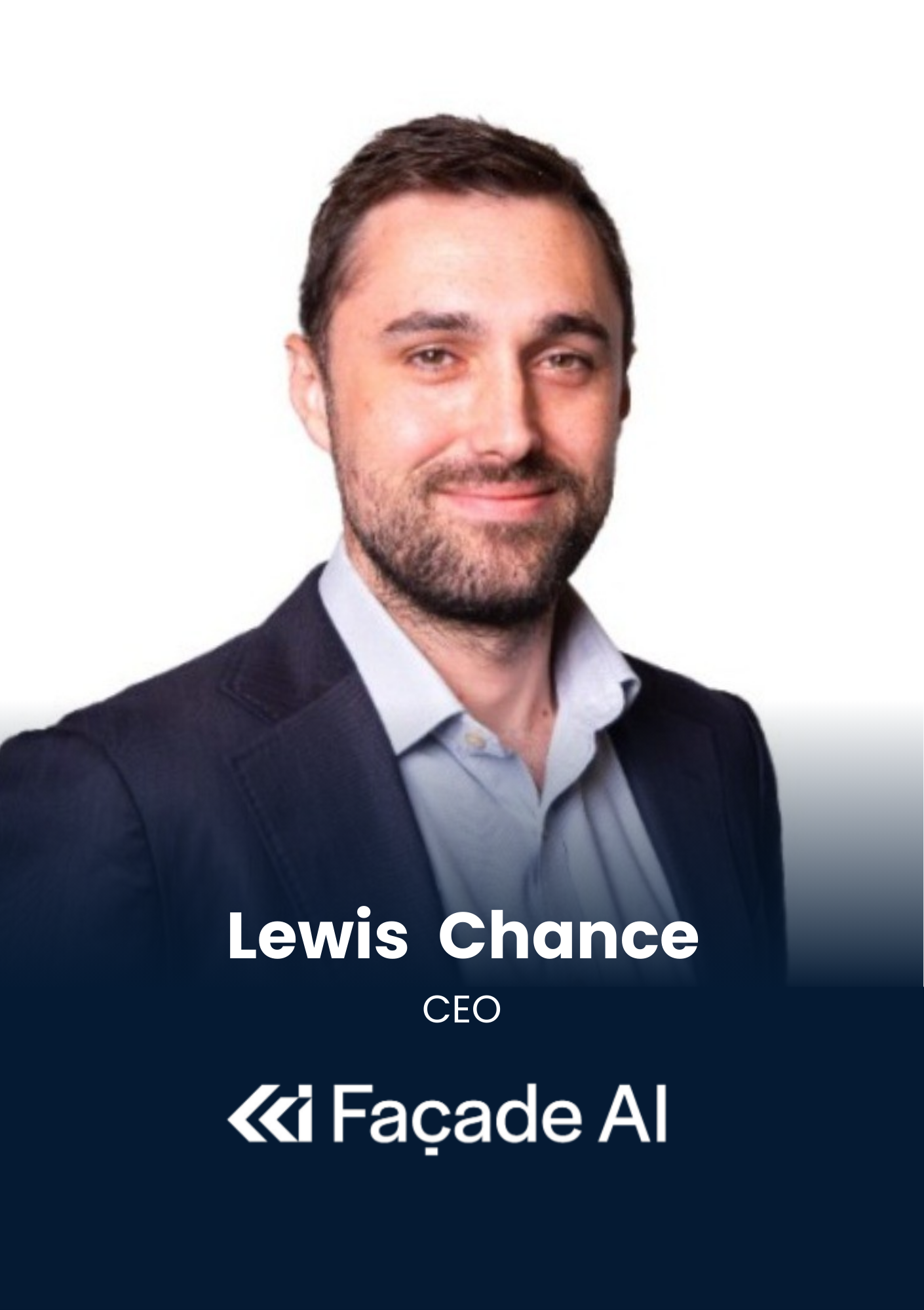 Lewis Chance, CEO, Facade AI is speaking at Middle East's largest real estate tech event.