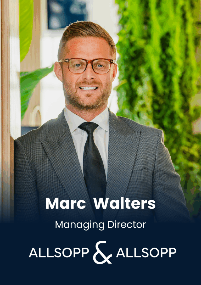 Marc Walters, Managing Director, Allsopp & Allsopp is speaking at Middle East's largest real estate tech event.