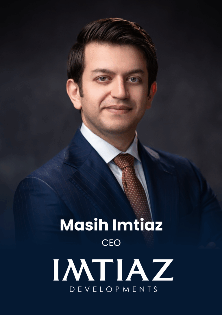 Masih Imtiaz, CEO, Imtiaz Developments