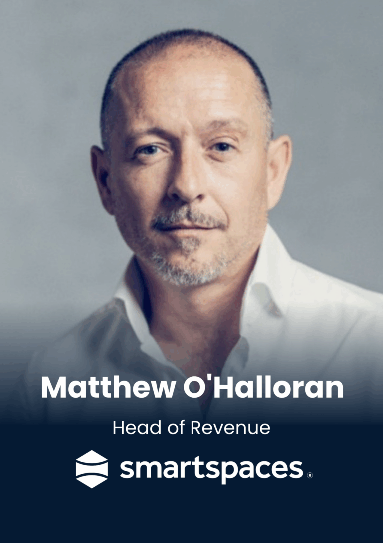 Matthew O'Halloran, Head of Revenue, Smart Spaces