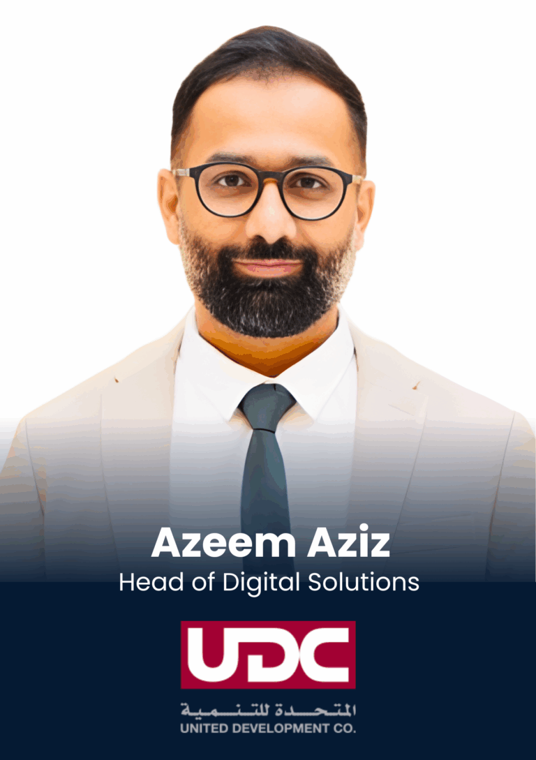 Azeem Aziz, Head of Digital Solutions, United Development Company