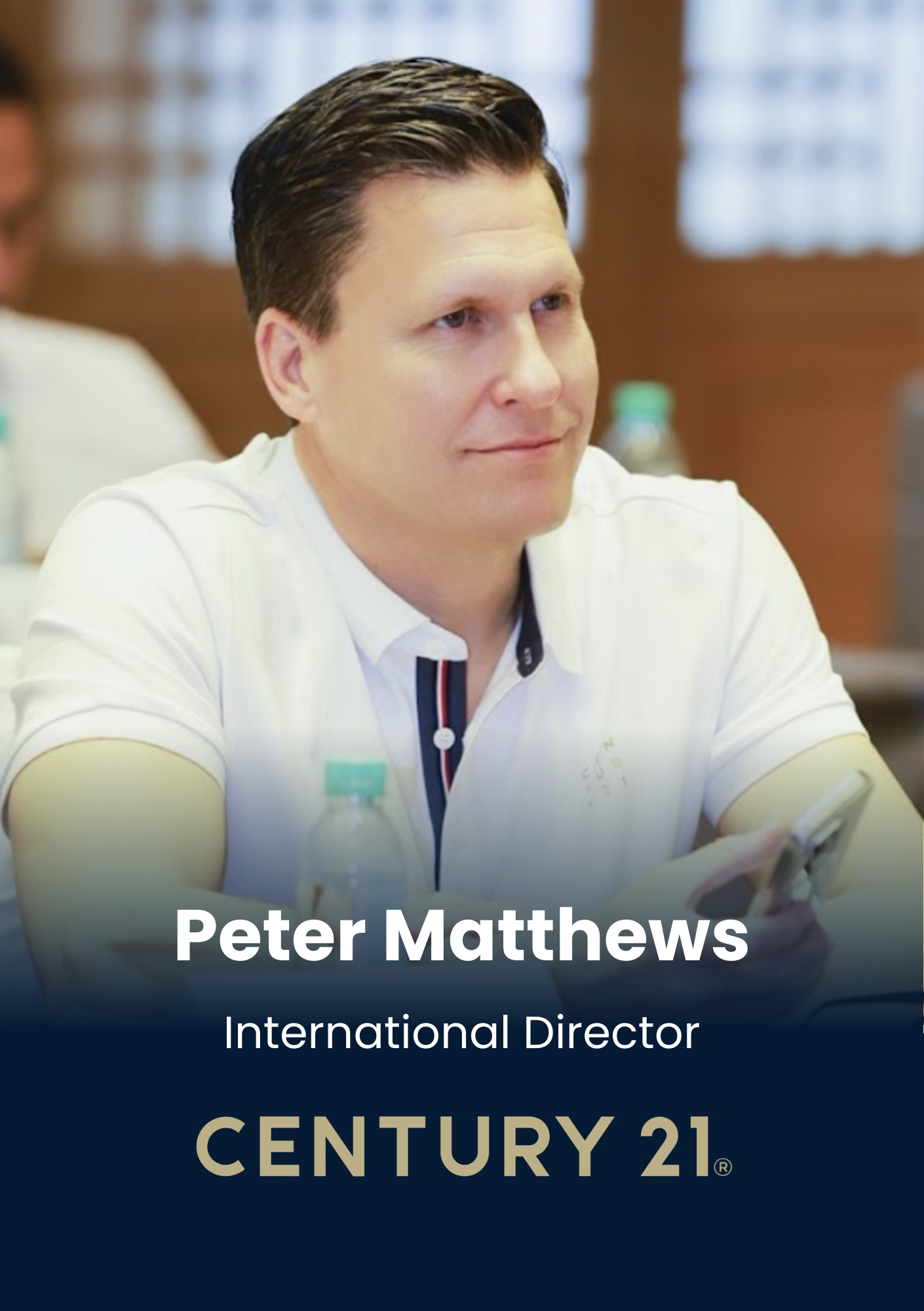 Peter Matthews, International Director, Century 21, speaker profile at PropTech Connect.