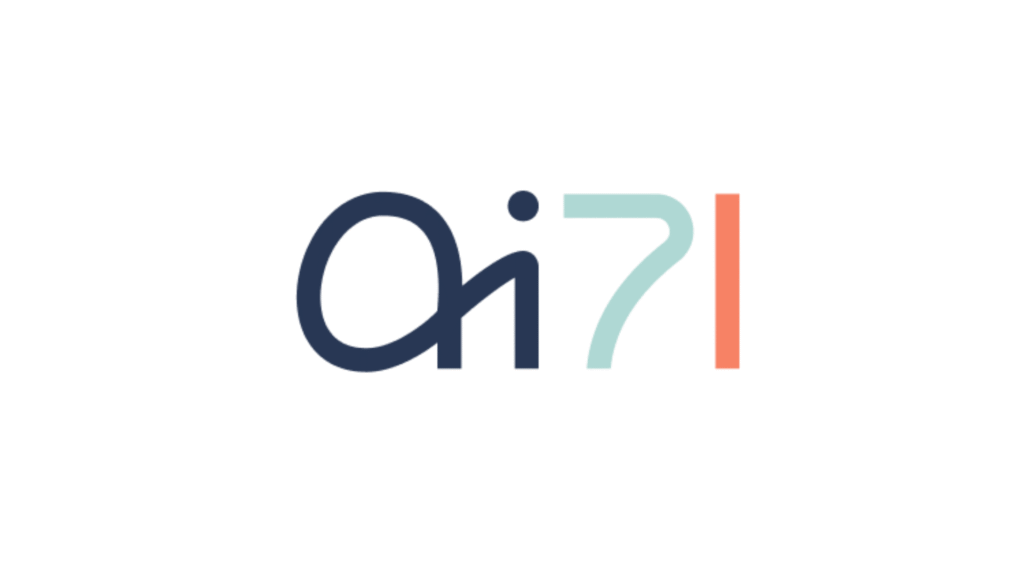 Brand logo with lowercase letters forming 'oni' in navy, mint, and coral colors with a curved teal stroke and vertical coral bar.
