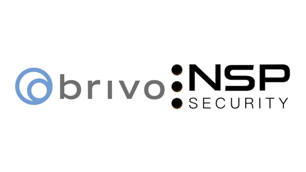 Brivo & NSP Security logo, sponsor at PropTech Connect