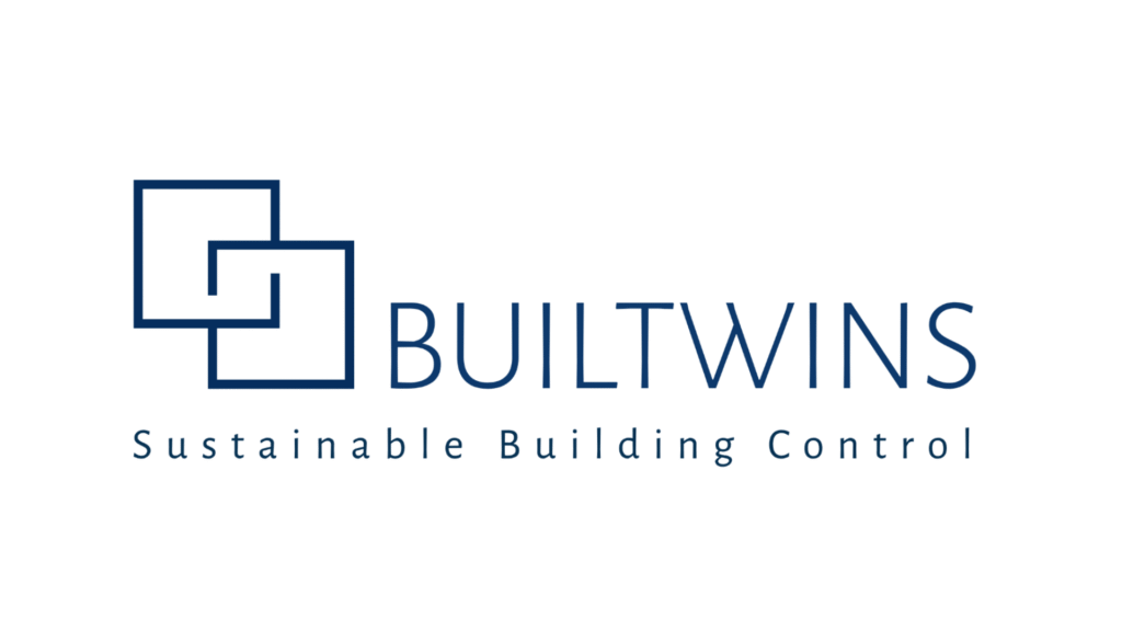 BUILTWINS logo with two overlapping navy squares and the tagline 'Sustainable Building Control' beneath.
