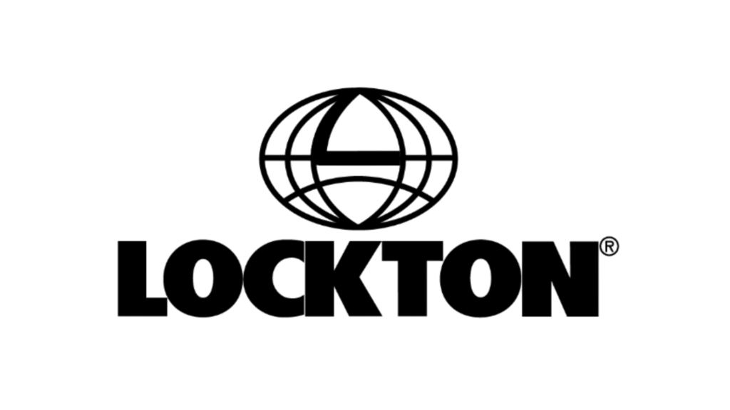 Lockton logo: a stylized globe above the bold word LOCKTON with a registered trademark symbol.