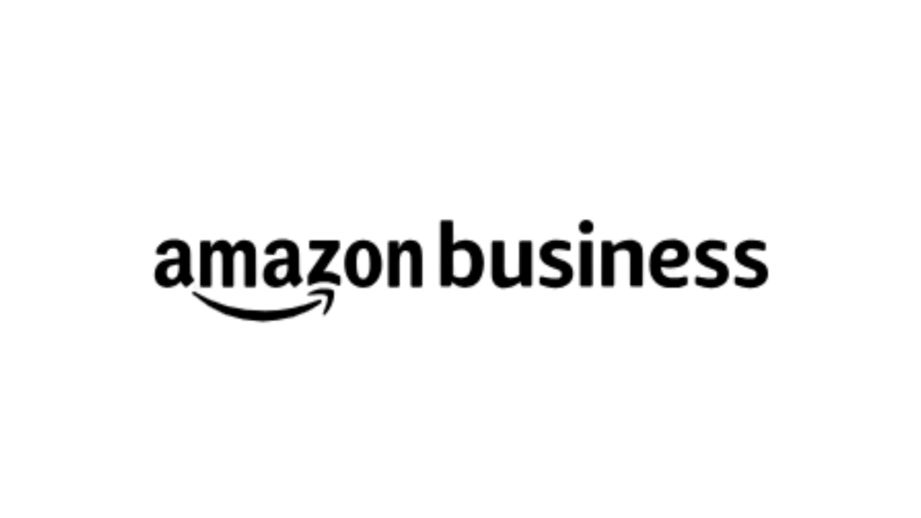 Amazon Business logo (wordmark with curved arrow underneath)