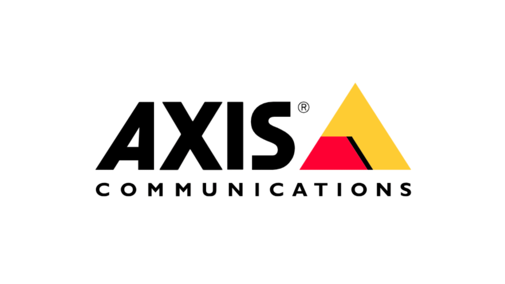 Axis Communications logo, sponsor at PropTech Connect
