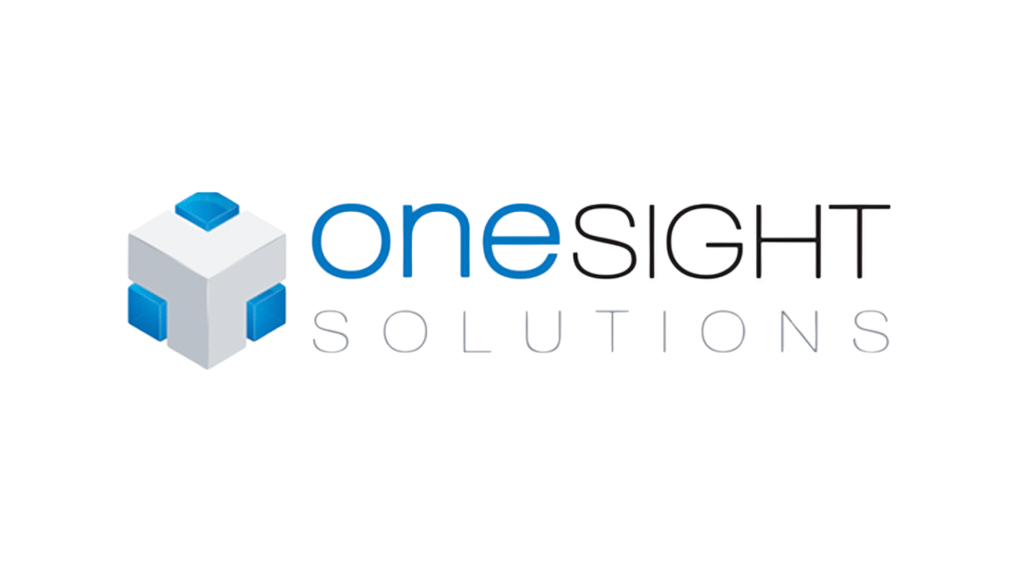 OneSight Solutions logo, sponsor at PropTech Connect