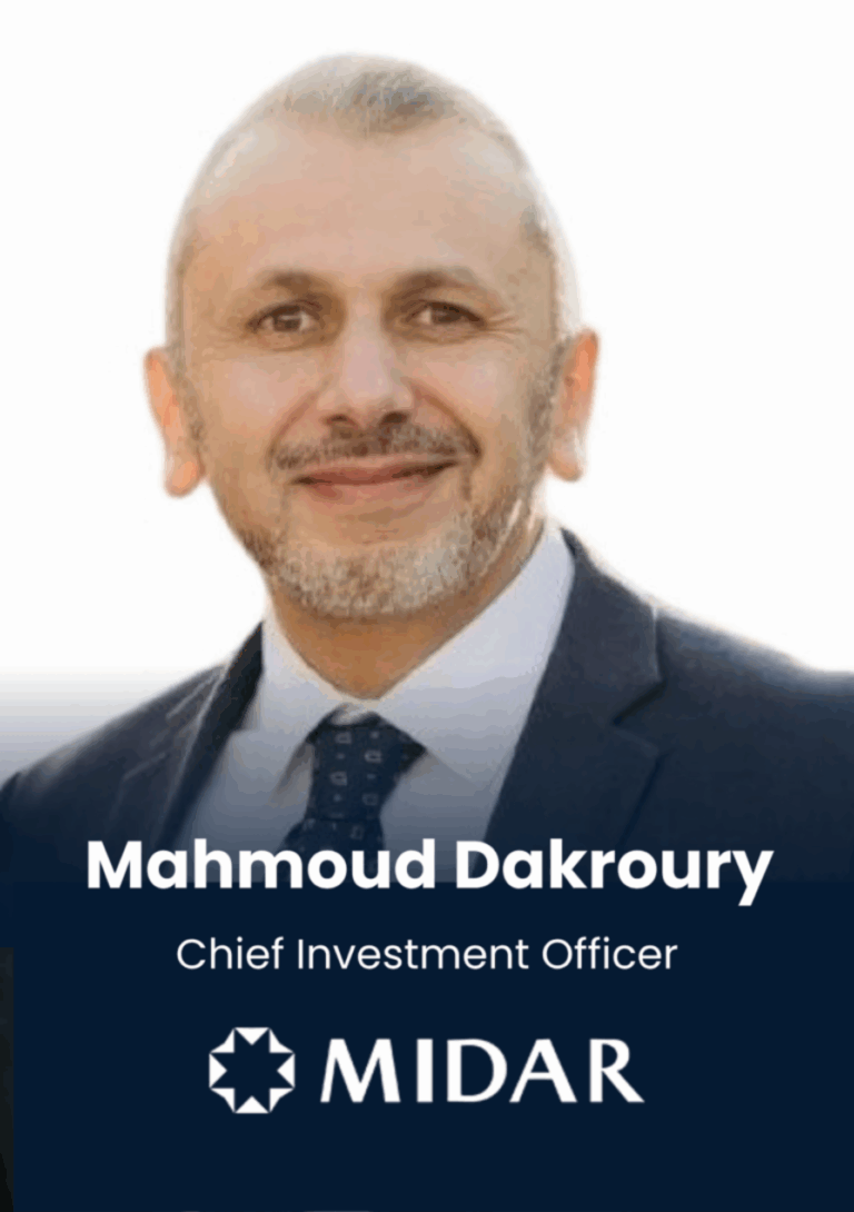 Mahmoud Dakroury Chief Investment Officer MIDAR