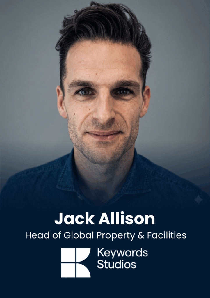 Jack Allison, Head of Global Property and Facilities, Keywords Studios