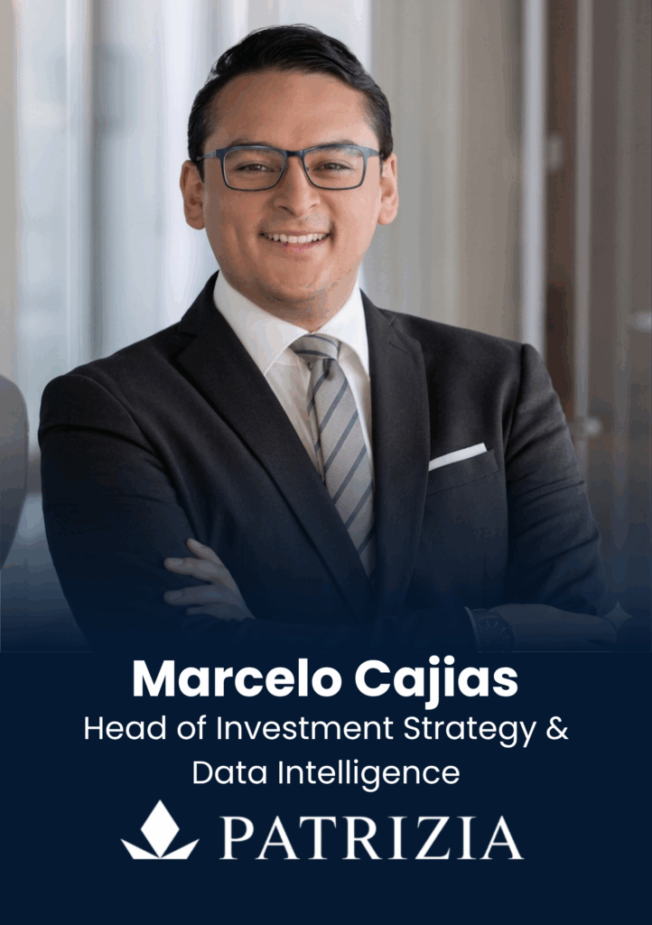 Marcelo Cajias, Head of Investment Strategy & Data Intelligence, PATRIZIA SE
